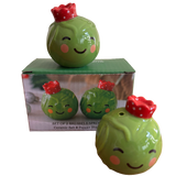 Brussel Sprouts Salt and Pepper Shakers