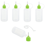100ml Needle Tip Bottle x 5 (Lime Green)