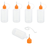 5 x 100ml Needle Tip Bottles (Orange)