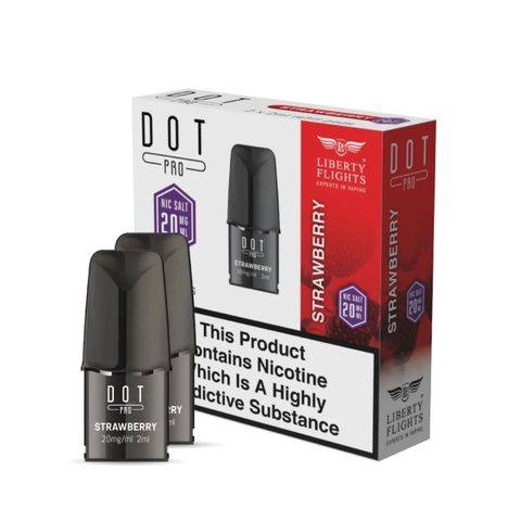 Liberty Flights Dot Pro Refill Pods 20mg (Strawberry)