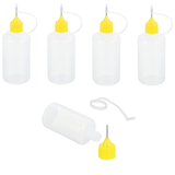 50ml Needle Tip Bottles x 5 (Yellow)